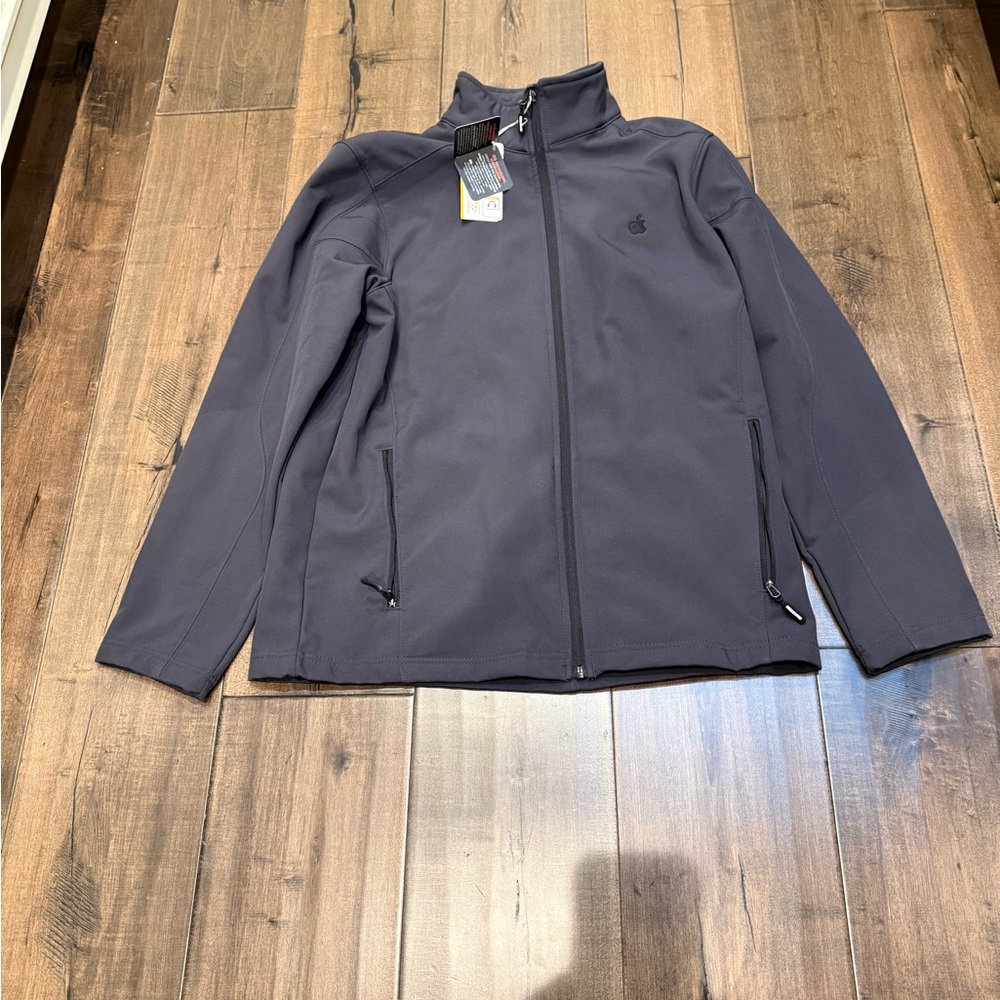 Men's Performance Softshell Jacket in Charcoal Gray